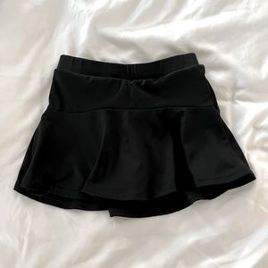 Girls Varsity Black Skirt